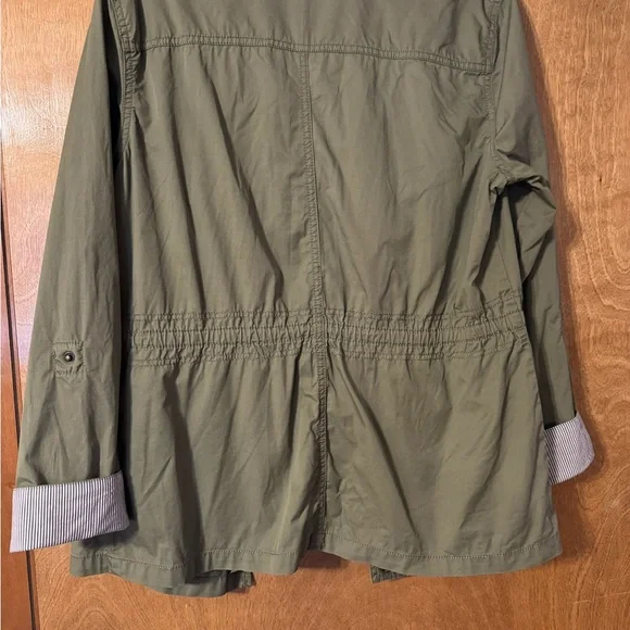 Ladies Maurice’s Green Size Large Jacket, Zips or Snaps up with Pockets - Picture 6 of 6